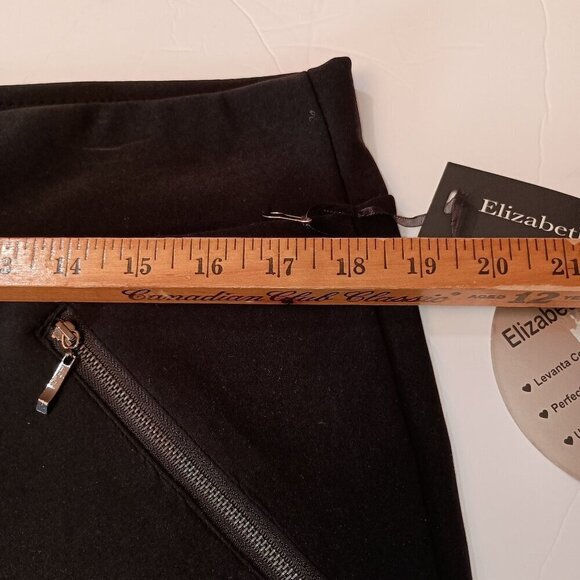 Elizabeth and Nicole Pull-On Black Pants Grunge Comfort Size XL New with Tags - Picture 7 of 9